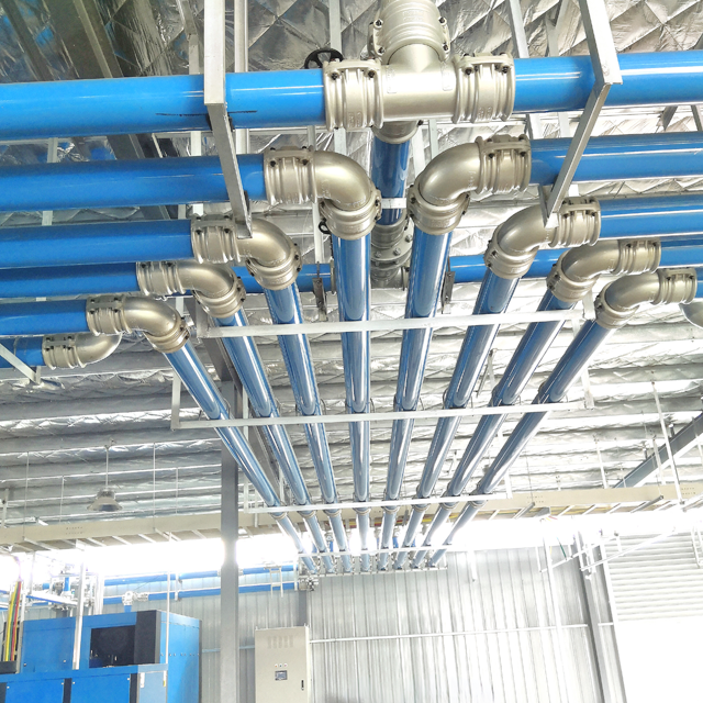Blue Aluminum Alloy Pipe