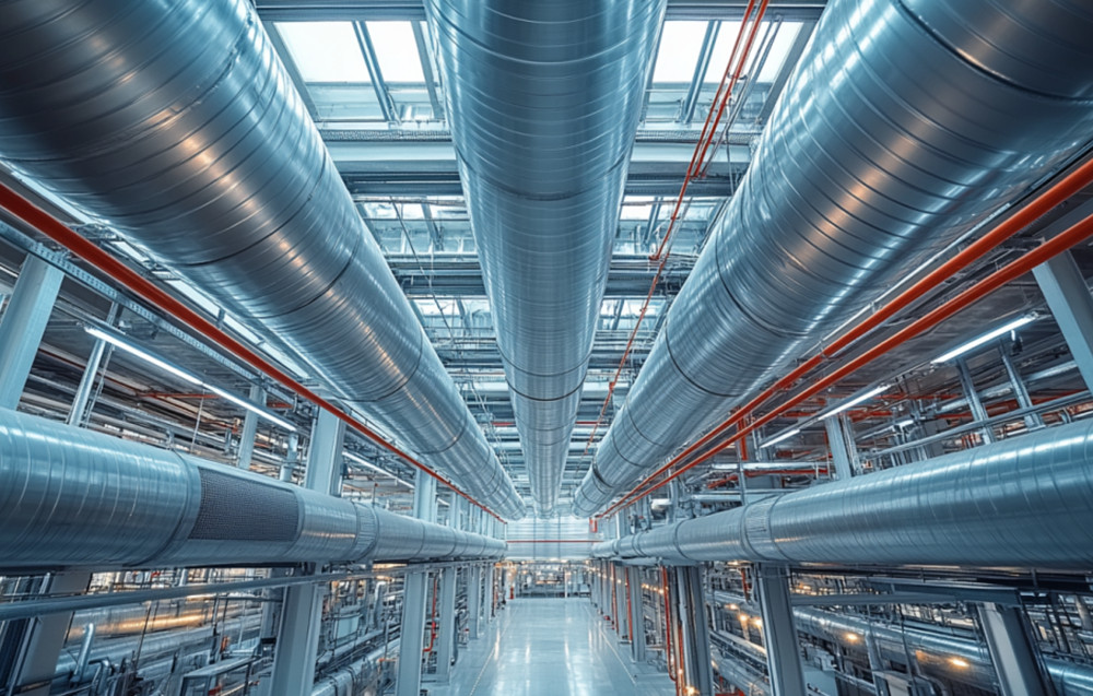 Compressed Air Pipe System