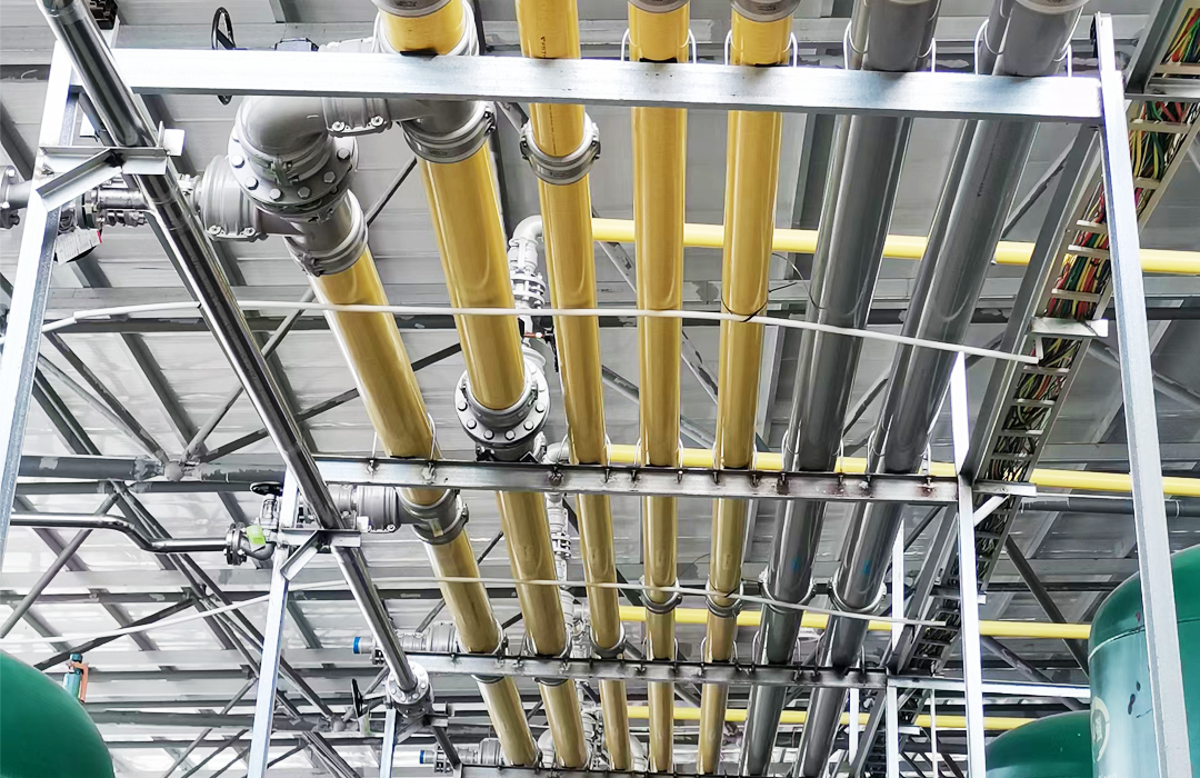 Yellow Aluminum Alloy Pipe