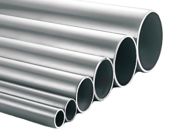 Gray Aluminum Alloy Pipe