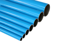 Blue Aluminum Alloy Pipe