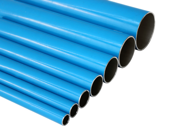 Blue Aluminum Alloy Pipe
